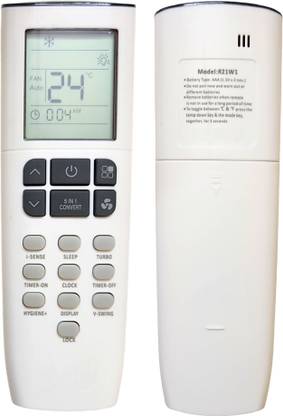 ERNIL Ac Remote Compatible for 18IINV5R32 12TINV5R32 24IINV3R32SFC 18TINV3R32 Godrej Convertible 5IN1 12TTC3GVA18LTC3WWR 12TGC5 18TTC5WVA R21W1 AC Remote Remote Controller