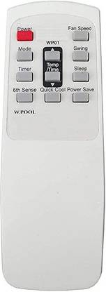 LUNAGARIYA AC Remote No.120 , Compatible with  AC Remote Control WHIRLPOOL Remote Controller