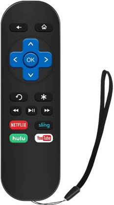 Kpdp Replacement Remote Control for Roku Box Model Roku Box Model: Roku 1, Roku 2(HD, XD, XS), Roku 3 Remote Controller
