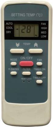 ditec Air Conditioner Remote AC-137A Compatible with  Air Conditioner HITACHI Remote Controller