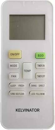 Woniry AC Remote with Display Light Compatible Backlight for Kelvinator AC Remote kalvinator Remote Controller
