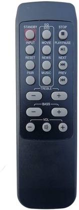 LipiWorld Home Theater soundbar Sound bar System Remote Control Compatible For  Blaupunkt Remote Controller