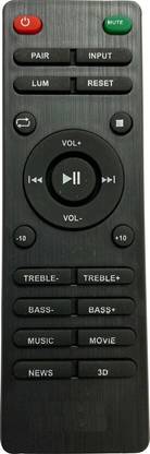 ditec Compatible for Boat Aavante 1150/1160/1200/1250/1280/3100D/3150D Soundbar Multimedia Remote Control Compatible with BOAT Home Theater Boat Remote Controller