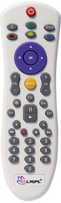 LRIPL HD325 Replacement Remote Control Compatible with LRIPL LR777, LR26W & LR27i Set Top Box Remote Controller