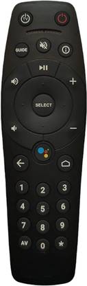 HDF Compatible for Tata Sky Binge Plus DTH 4K Box No Google Assistant (4K-955) Tata Sky Binge Plus DTH Remote Controller