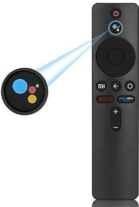 X88 Pro Bluetooth Voice Remote Compatible for Mi TV Remote Netflix Prime Video Hot Keys Mi 4k Ultra HD Android Smart TV 4X Remote Controller (Black) Smart TV MI Remote Controller