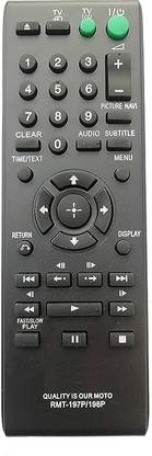ditec RMT-197P/198P Remote Control Sony Remote Controller