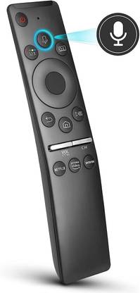 Muvit Samsung remote Compatible for Smart TV QLED UHD Frame Curved Solar 4K Q60 Q70 Q80 Q90 8 Series 9 Series TU8000 Voice Remote Control Replacement Remote Controller