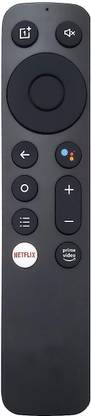 Hybite Bluetooth Remote Control Compatible for One-Plus Smart LED TV With Voice Command (Old Remote Functions Must be Exactly Same) Remote Controller