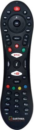 Earthma iON-4 Universal Remote Control 2-in-1 Compatibe with TV and Set Top Box Remote Controller