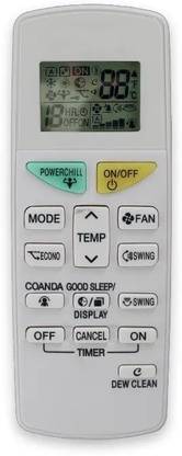 Woniry Compatible Remote Control For Daikin Ac With Dew Clean Funtion DAIKIN Remote Controller