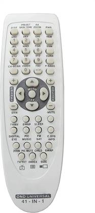 BhalTech URC 48 41 in 1 RC-115 RC-115A RC-115B RC-115D RC-115E Universal Compatible Onida Tv Remote Controller