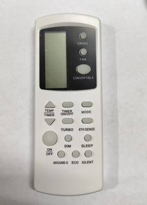 Harsh Enterprises YY-210B Whirlpool AC Suitable for Whirlphool Split AC with Turbo, ECO and Around U button Whirlphool AC remote with Battery Remote Controller