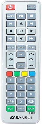 mumax Remote Led/LCD TV Remote (S-2GG) for Compatible Sansui Remote Controller