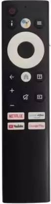 HDF Remote Control Compatible for Compaq LCD LED Smart TV (CMPCT-55ASUHD-VOC) with Voice & Google Assistance Compaq LCD LED Smart TV Remote Controller
