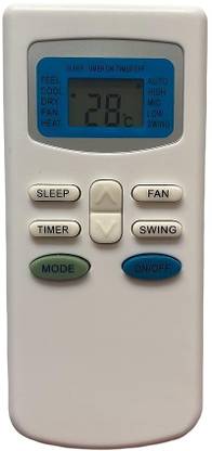 Woniry AC Remote No. 17, Compatible for Intec AC Remote Control tcl, godrej, intec Remote Controller