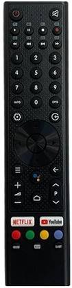 HDF Remote Control Compatible for Micromax Smart TV LED with Voice Supported Micromax(Remote-4024)(Netflix,You-Tube)-Please Match The Image with Old Remote Micromax & BLAUPUNKT(BP550USG9500) Remote Controller