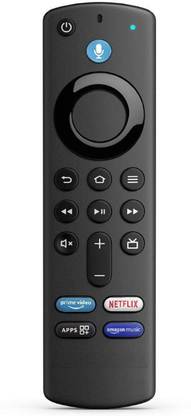 iJAKS Electronics 3rd Generation Remote Control Compatible with Amzon Alexa Voice FlRE TV Stick (3rd Generation) Amazon Fire Tv Stick 2nd Generation Remote Controller