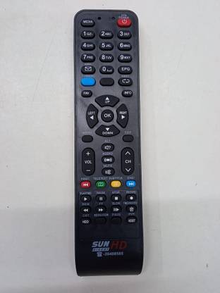 PP REMOTE FOR HD+RECORDING SETUP BOX Compatible SUN DIRECT Send old remote photo 9822247789 whatsapp verification. Remote Controller