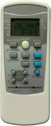 NixGlobal 25 MI-TSUBISHI AC Remote Compatible with MITSUBISHI 1 / 1.5 / 2 TON AC Remote Controller
