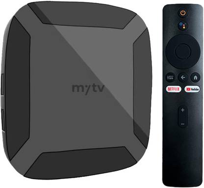 WRADER Android TV Box Android TV Box 4GB RAM+32 GB ROM Built-in Chromecast Android Version 13 Smartbox Smart TVs Remote Controller