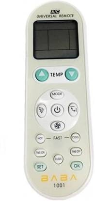 V4 Gadgets Compatible Replacement Remote Control for Baba 2000 in 1 AC (Model No-77), BABA Remote Controller