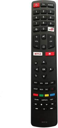 HDF Compatible for Reconnect & Abaj LCD LED Smart TV (RC311S) Reconnect LCD LED Smart TV, Abaj Smart TV Remote Controller