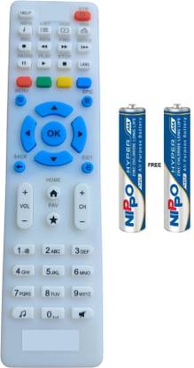 V3Deals Pro Original DTH Remote for  Digital Set Top Box | Free 2 Cell(Battery) NXT Remote Controller