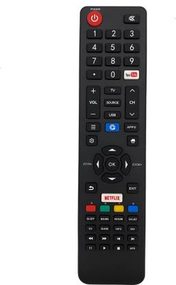 ERNIL 06532W54SA01X Smart TV Remote Compatible For XT43S8100FS/XT49S8100FS Sanyo Smart LED TV XT-49S8200U/XT-55S8200U/XT49S8200U/XT55S8200U Remote Controller