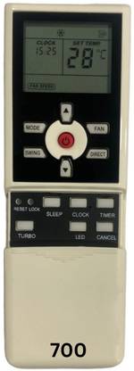 Upix 55-KS (No Backlight) AC Remote Compatible for Kenstar AC (EXACTLY SAME REMOTE WILL ONLY WORK) Remote Controller