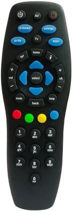 7SEVEN Compatible TATA Sky Remote Control TATA Play dth Set top Box Remote and Suitable for Original dth HD SD Remote TATA SKY Remote Controller