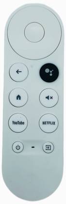 NixGlobal Voice Control with Google Assistant C-CAST Remote with Voice Control Function Compatible with GOOGLE CHROMECAST Remote Controller