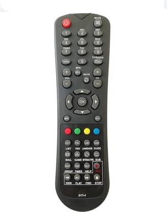 Paril 116 Cable Set top Box For HD Siti Cable, Siti Digital Remote Remote Controller
