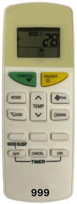 Upix 132K-DK (No Backlight) AC Remote Compatible for Daikin & Daikin Inverter AC (EXACTLY SAME REMOTE WILL ONLY WORK) Remote Controller