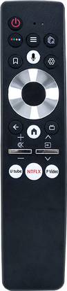 7SEVEN Compatible with Haier Google Tv Remote Original HTR-U29A Model Suitable to LE43K6600SG LE50K6700UG LE65S8000UG AI Smart Ultra HD Voice Control HAIER Remote Controller