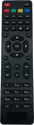 NixGlobal MPEG4 IPTV VOD Remote Compatible with SOLID FREE DISH HD SETTOP BOX (ONLY SAME WILL WORK) Remote Controller