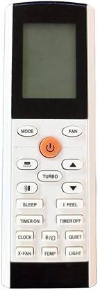 LipiWorld 193 (X-Fan IFEEL) AC Remote (Old Remote Exactly Same Remote Will Only Work) Compatible For Onida AC Remote Controller