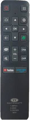 Kritex Compatible for EGO LED TV Remote Control Remote Controller