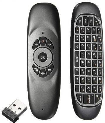 X88 Pro 2.4 Ghz Air Mouse Remote All-in-One 2.4GHz Air Mouse QWERTY Keyboard Remote Controller Gaming Console, Television, Streaming Device, Computer Remote Controller