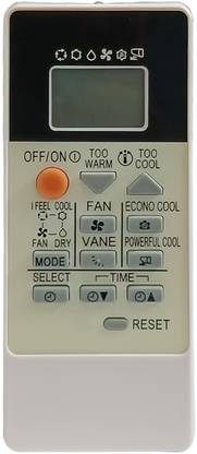 7SEVEN Compatible AC Remote for Mitsubishi electric Air conditioner RU18a suitable for Split and window AC Mitsubishi Electric Remote Controller