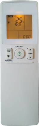LipiWorld 169A AC Remote Control With Display Light Backlight Compatible For  DAIKIN AC Remote Controller