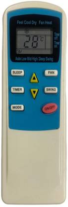 mumax Compatible/Replacement for  AC Remote Control (Model No VDO-41) Videocon Remote Controller