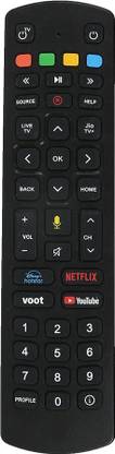 RESORB JIO VOICE 4 Compatible Voice remote for Jio fiber setup box remote Compatible voice remote for Jio fiber setup box. Remote Controller