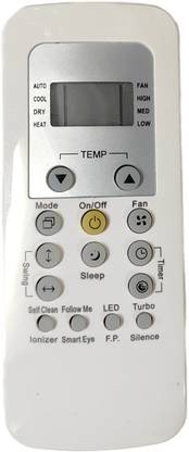 Harsh Enterprises AC-148 Compatible for Carrier AC 3 Star, 4 Star, 5Star  Multicolor button AC Remote control with Battery Free Carrier Remote Controller
