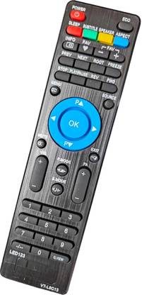 Ehop Videotex-53 Compatible Remote Control for  LED LCD TV Videotex Remote Controller