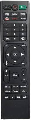 Rohit Electronics Remote Control Compatible For BPL,AKAI,INTEX,WYBOR LED LCD TVl UNI-149 (EXACTLY SAME REMOTE WILL ONLY WORK) Remote Controller