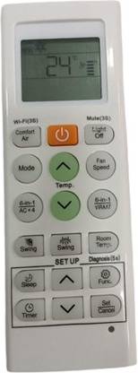 Nij __ AC-03600 __ 6 in 1 Viraat AC Remote Control 6-in-1 AC+ 4 Function LG AC Remote Controller