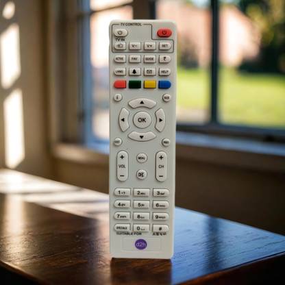 Narayan Enterprises Remote Compatible with Slim White New Videocon D2H Remote Controller