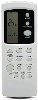 S R WEBSHOP Ac Remote Compatible with  ac (with Eco and Turbo Button) Godrej Remote Controller