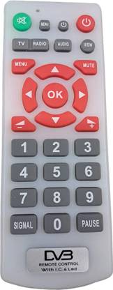 Crystonics 777 Unbreakable Remote Compatible for DD Free Dish Setup Box DD Free Dish-DVB DTH Box Remote Controller